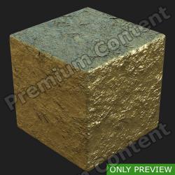 PBR Substance Material of Gold #6